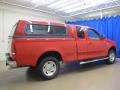 2000 Bright Red Ford F150 XLT Extended Cab 4x4  photo #8