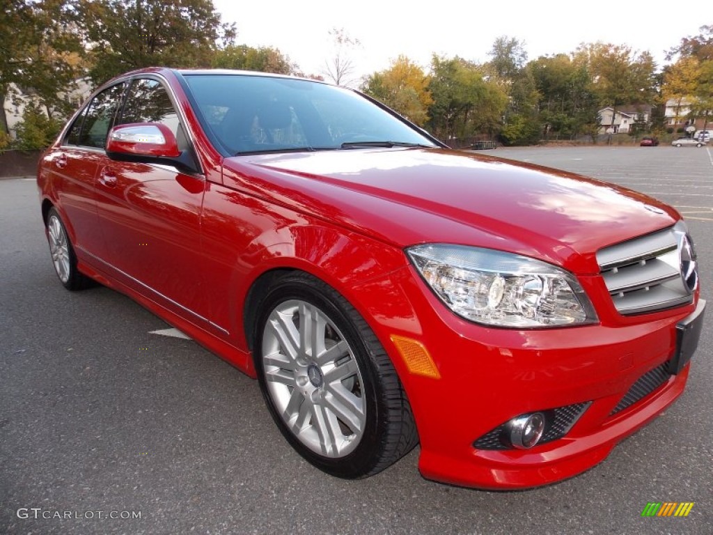 Mars Red 2009 Mercedes-Benz C 300 4Matic Sport Exterior Photo #87184080