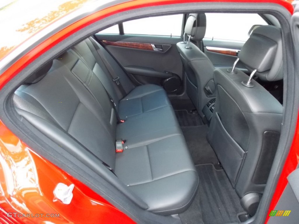 2009 Mercedes-Benz C 300 4Matic Sport Rear Seat Photos