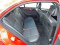2009 Mercedes-Benz C Black Interior Rear Seat Photo
