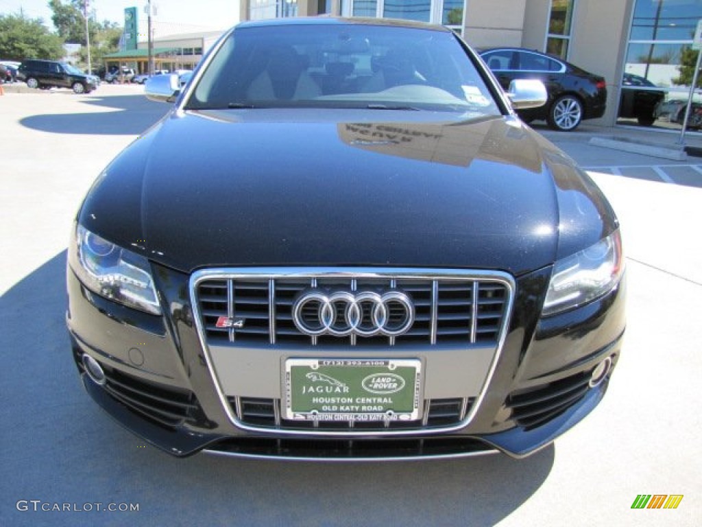 2010 S4 3.0 quattro Sedan - Brilliant Black / Black/Silver photo #6