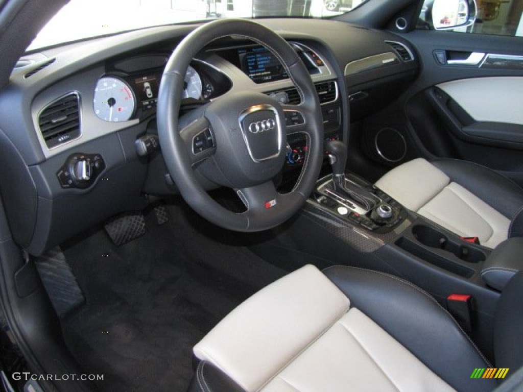 2010 S4 3.0 quattro Sedan - Brilliant Black / Black/Silver photo #14