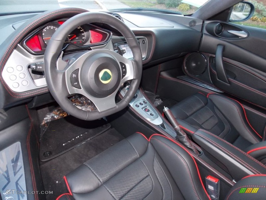 Ebony Interior 2013 Lotus Evora 2+2 Photo #87185260