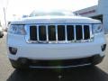2013 Bright White Jeep Grand Cherokee Limited  photo #2