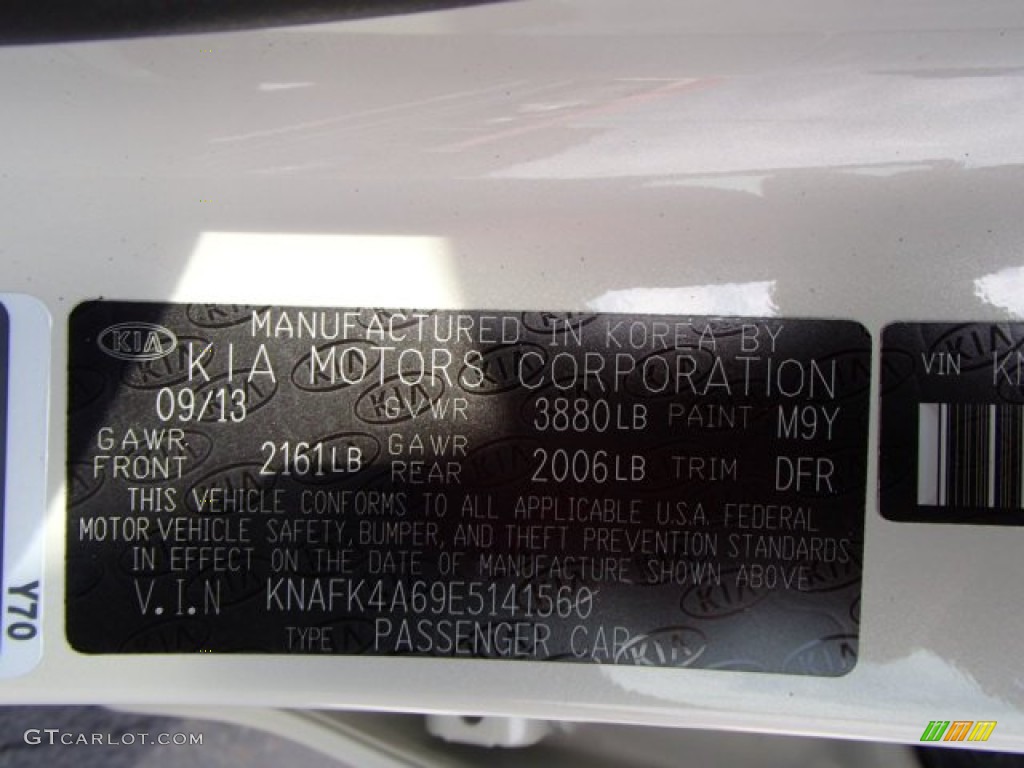 2014 Forte Color Code M9Y for Desert Sand Photo #87185538