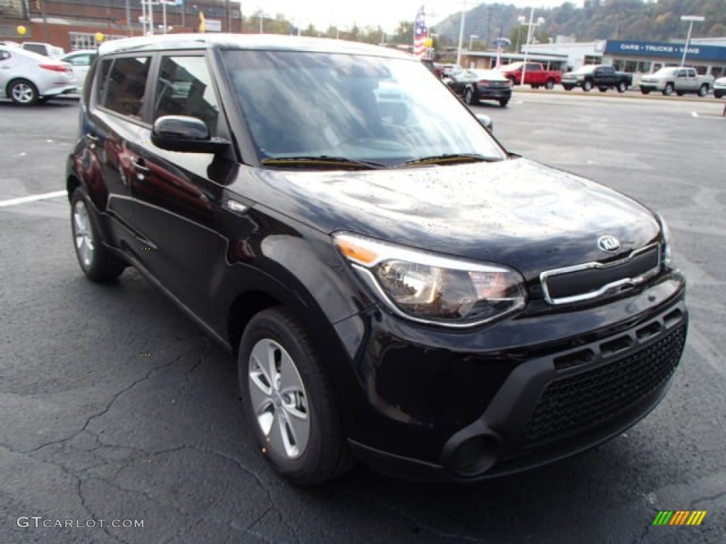 Shadow Black 2014 Kia Soul 1.6 Exterior Photo #87185589