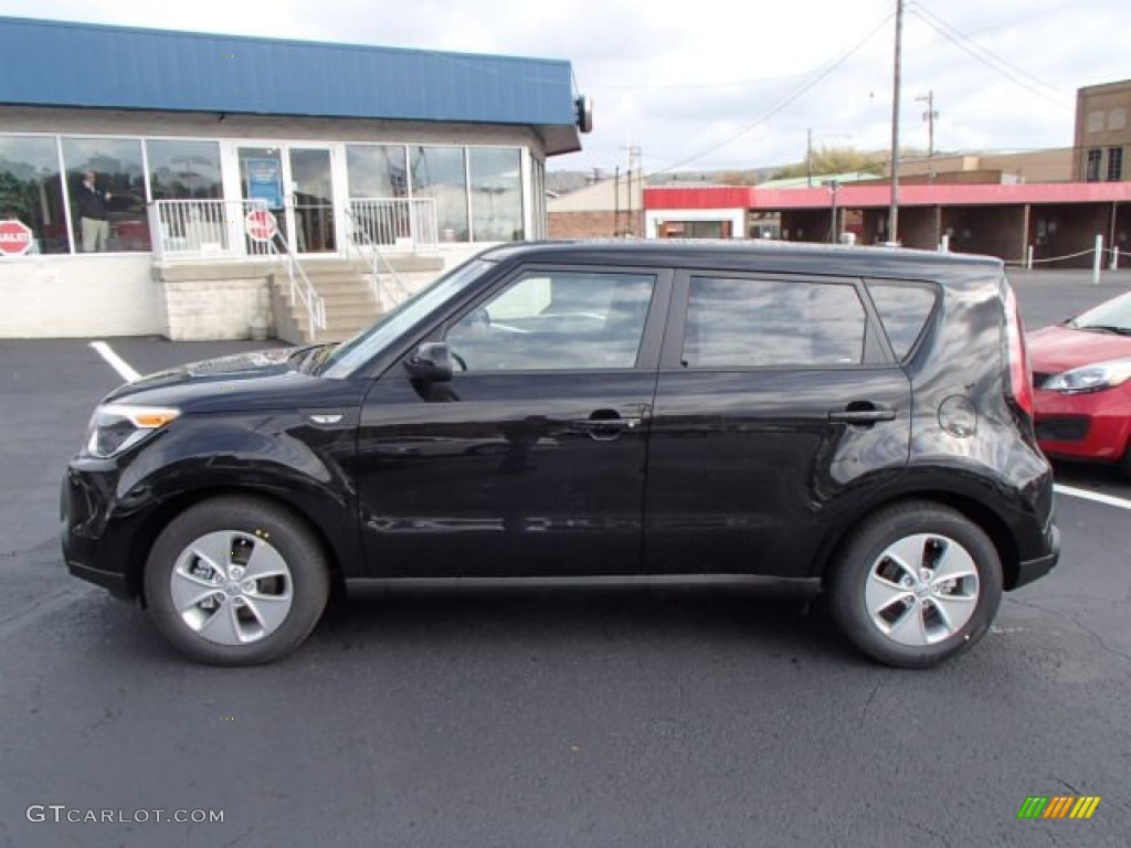Shadow Black 2014 Kia Soul 1.6 Exterior Photo #87185657
