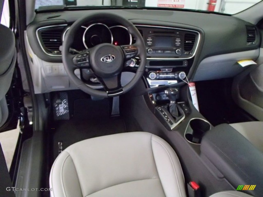 Gray Interior 2014 Kia Optima EX Photo #87186811