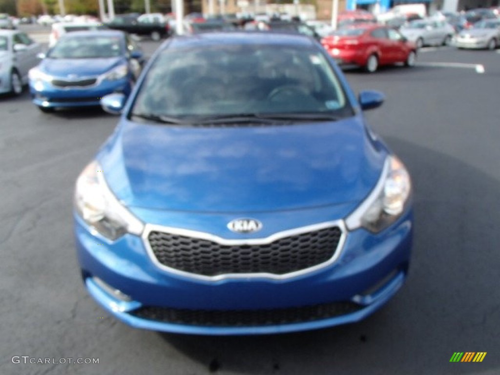 2014 Forte LX - Abyss Blue / Black photo #3