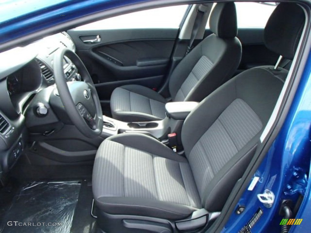 Black Interior 2014 Kia Forte LX Photo #87187221