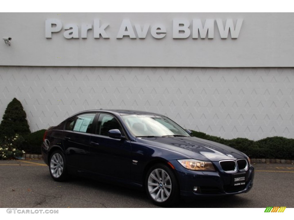 2011 3 Series 328i xDrive Sedan - Deep Sea Blue Metallic / Black photo #1