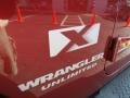 2007 Red Rock Crystal Pearl Jeep Wrangler Unlimited X 4x4  photo #10
