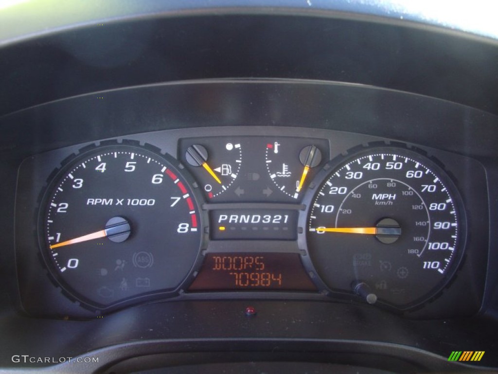 2004 Chevrolet Colorado LS Regular Cab Gauges Photo #87189774