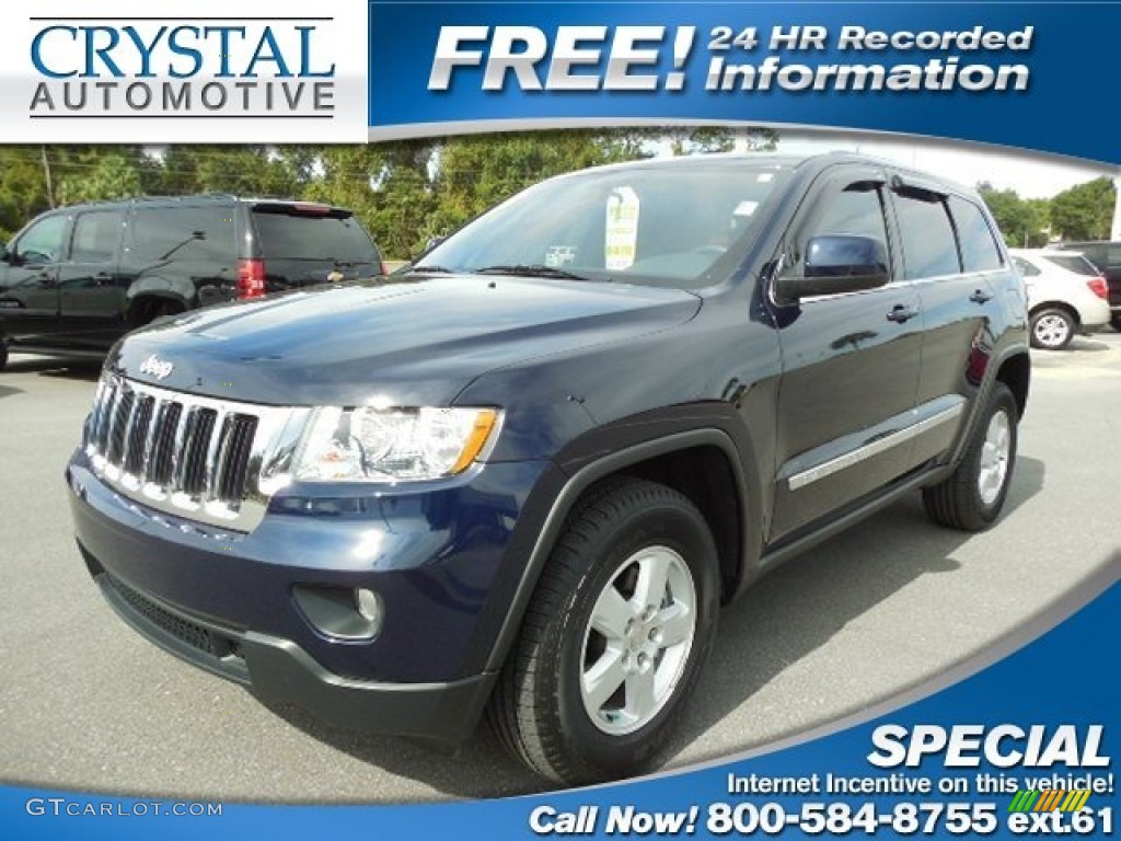 2013 Grand Cherokee Laredo 4x4 - True Blue Pearl / Dark Graystone/Medium Graystone photo #1