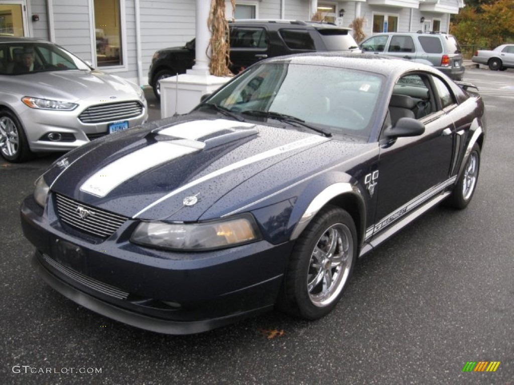 2003 Mustang GT Coupe - True Blue Metallic / Medium Graphite photo #3