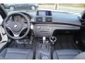 Black 2013 BMW 1 Series 128i Convertible Dashboard