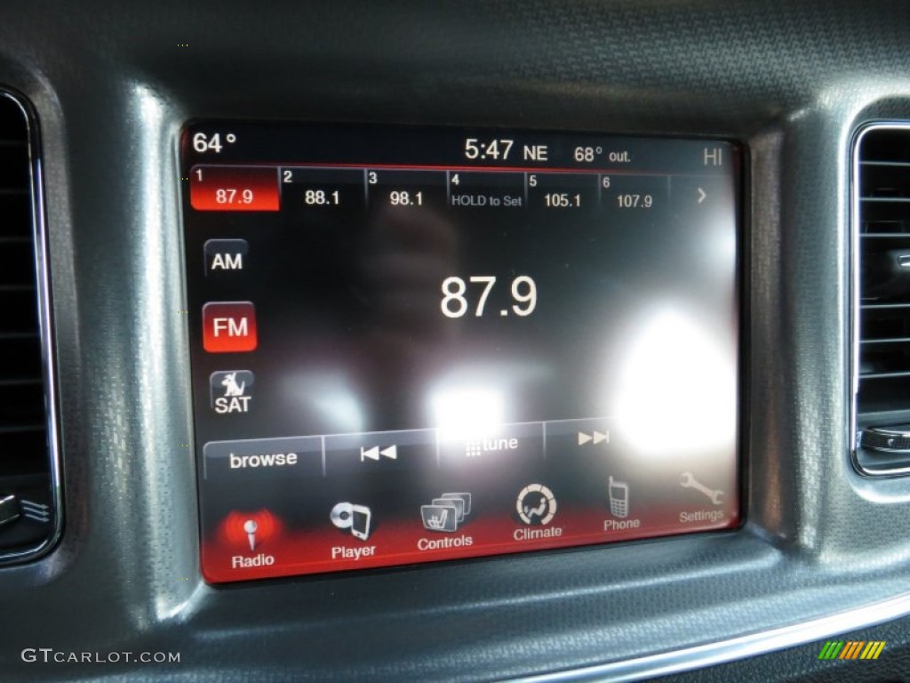 2014 Charger SXT - Header Orange / Black photo #15