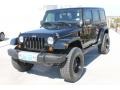 2011 Black Jeep Wrangler Unlimited Sahara 70th Anniversary 4x4  photo #3