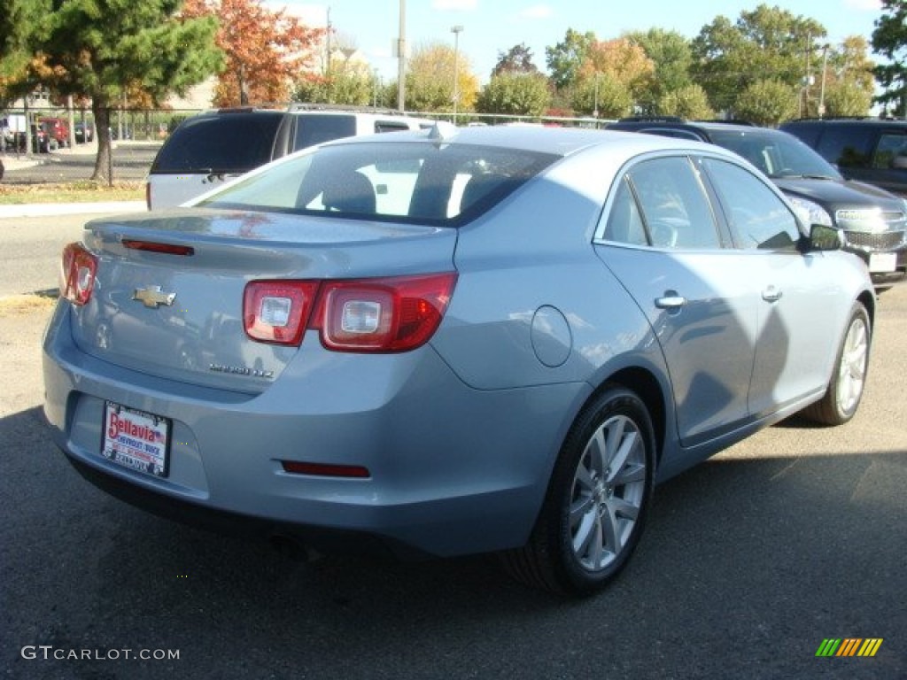 2013 Malibu LTZ - Blue Topaz Metallic / Jet Black photo #4