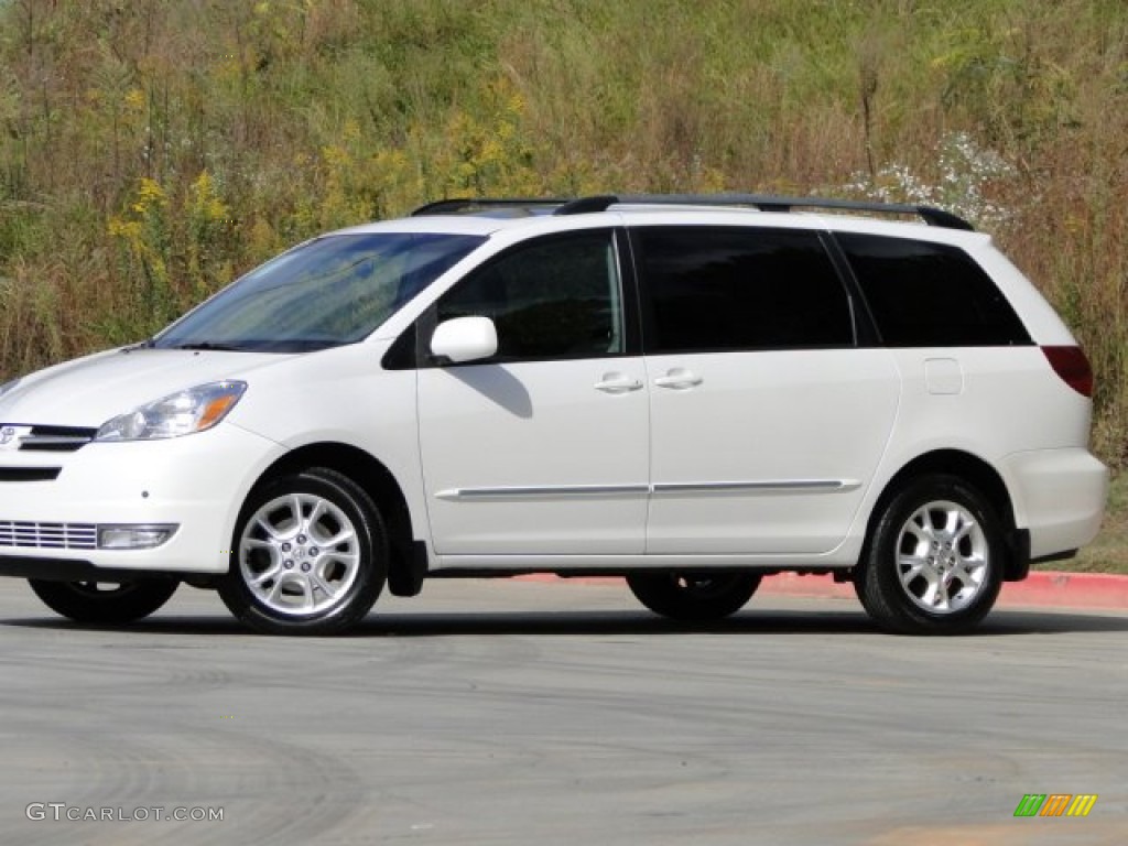 2005 Sienna XLE Limited AWD - Natural White / Stone photo #26