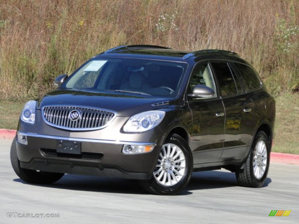 2008 Enclave CXL - Cocoa Metallic / Cashmere/Cocoa photo #2