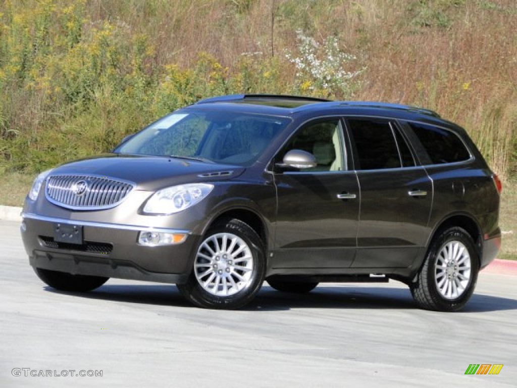 2008 Enclave CXL - Cocoa Metallic / Cashmere/Cocoa photo #4