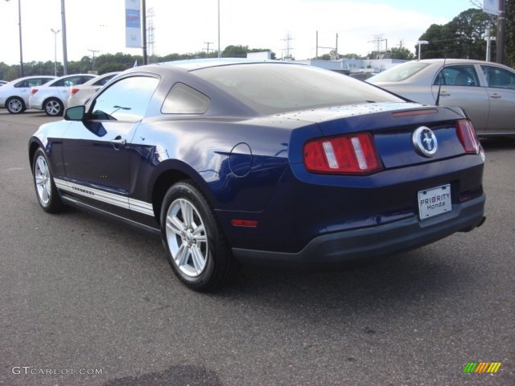 2010 Mustang V6 Coupe - Kona Blue Metallic / Stone photo #5