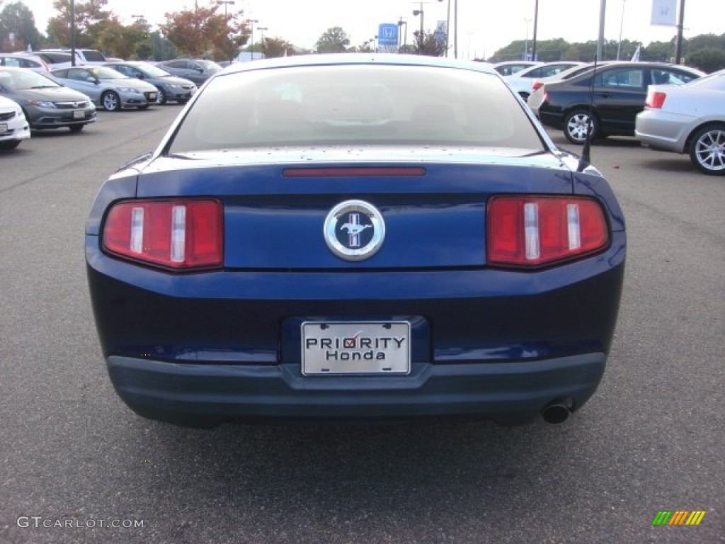 2010 Mustang V6 Coupe - Kona Blue Metallic / Stone photo #6
