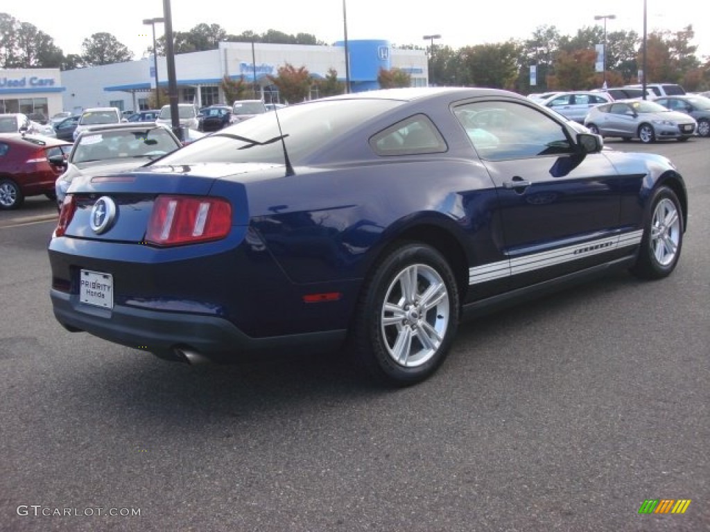 2010 Mustang V6 Coupe - Kona Blue Metallic / Stone photo #7