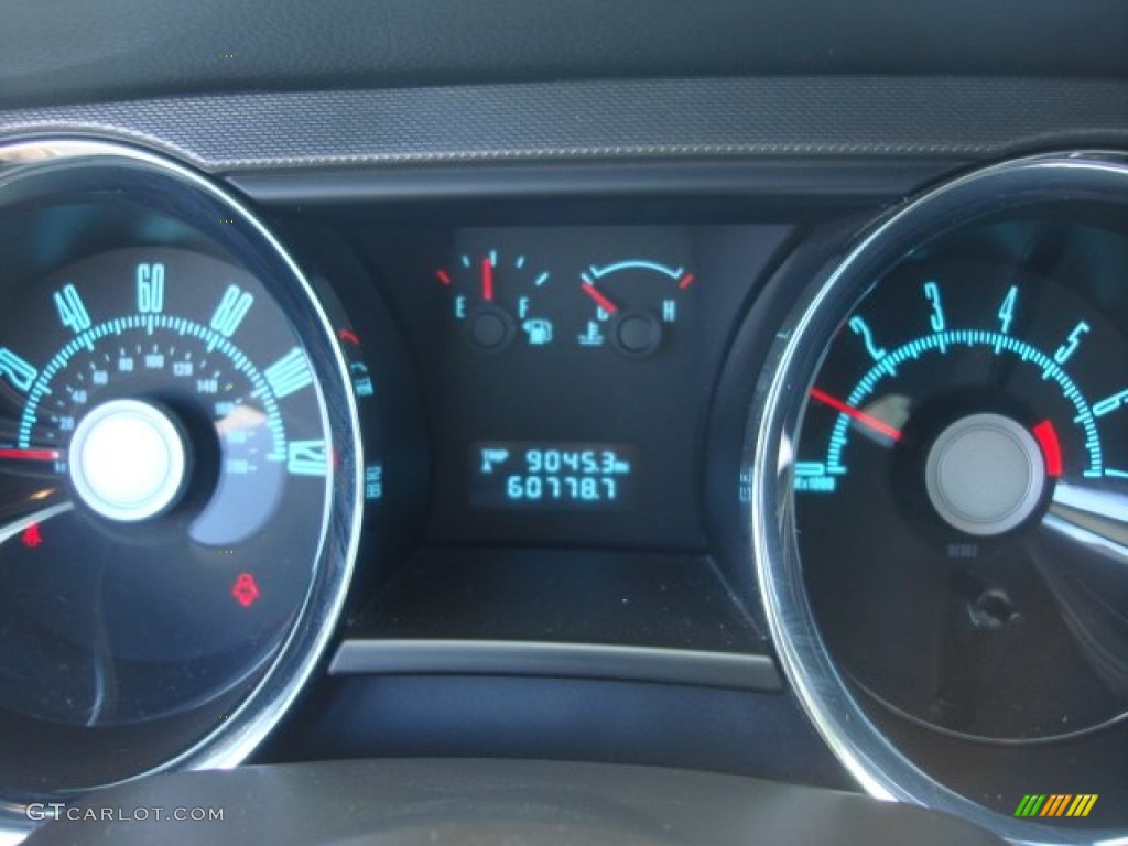 2010 Mustang V6 Coupe - Kona Blue Metallic / Stone photo #22