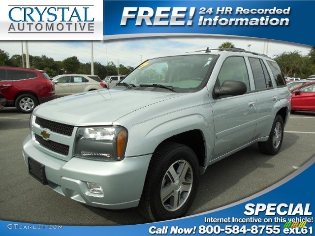 2007 TrailBlazer LS - Moondust Metallic / Light Gray photo #1