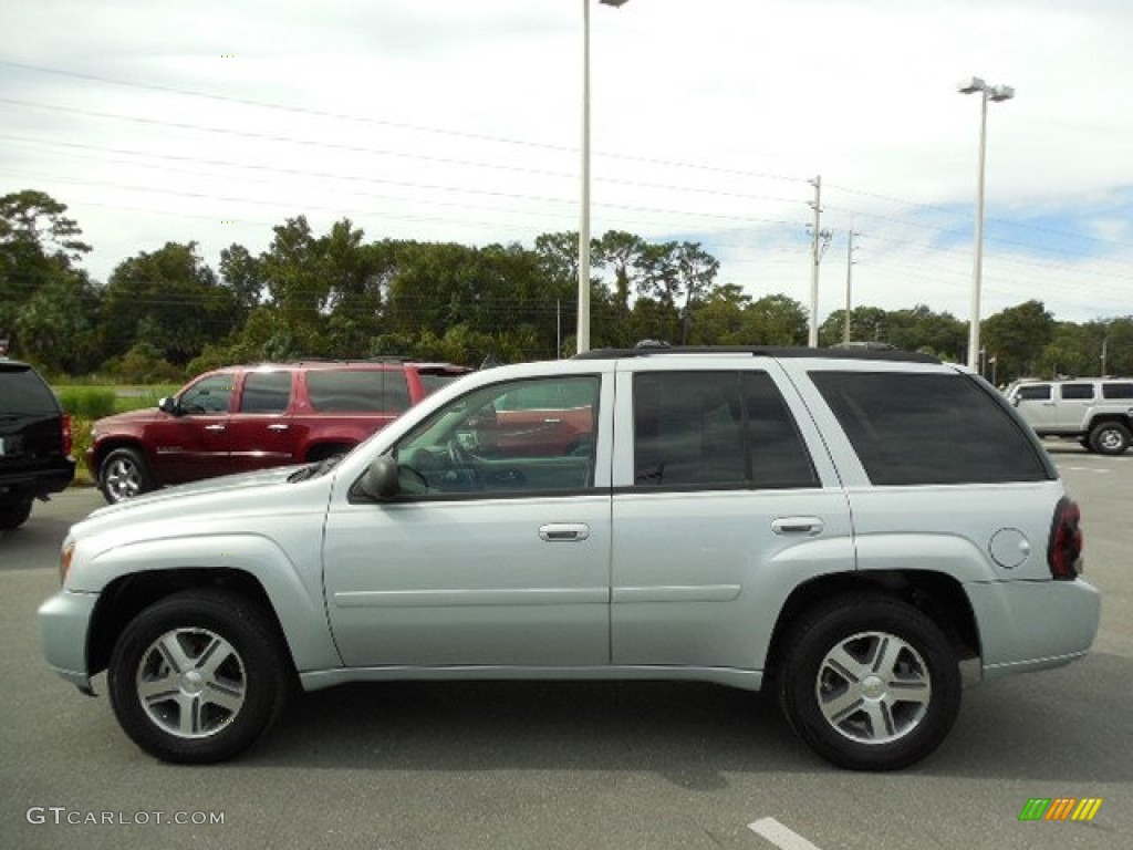 2007 TrailBlazer LS - Moondust Metallic / Light Gray photo #2