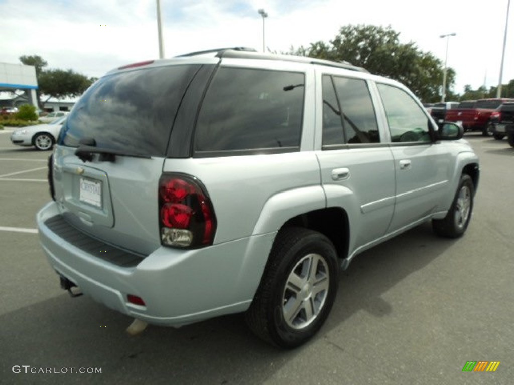 2007 TrailBlazer LS - Moondust Metallic / Light Gray photo #9