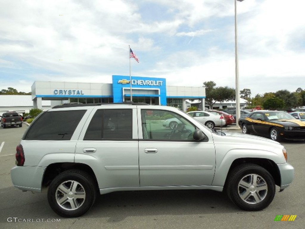 2007 TrailBlazer LS - Moondust Metallic / Light Gray photo #10
