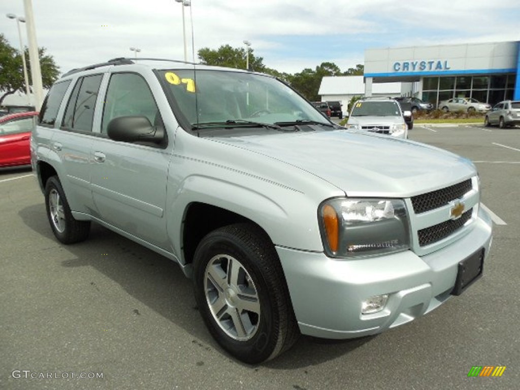 2007 TrailBlazer LS - Moondust Metallic / Light Gray photo #11