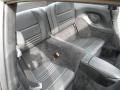 2001 Porsche 911 Black Interior Rear Seat Photo