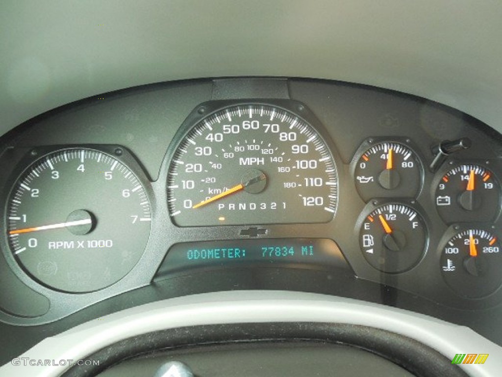 2007 TrailBlazer LS - Moondust Metallic / Light Gray photo #20
