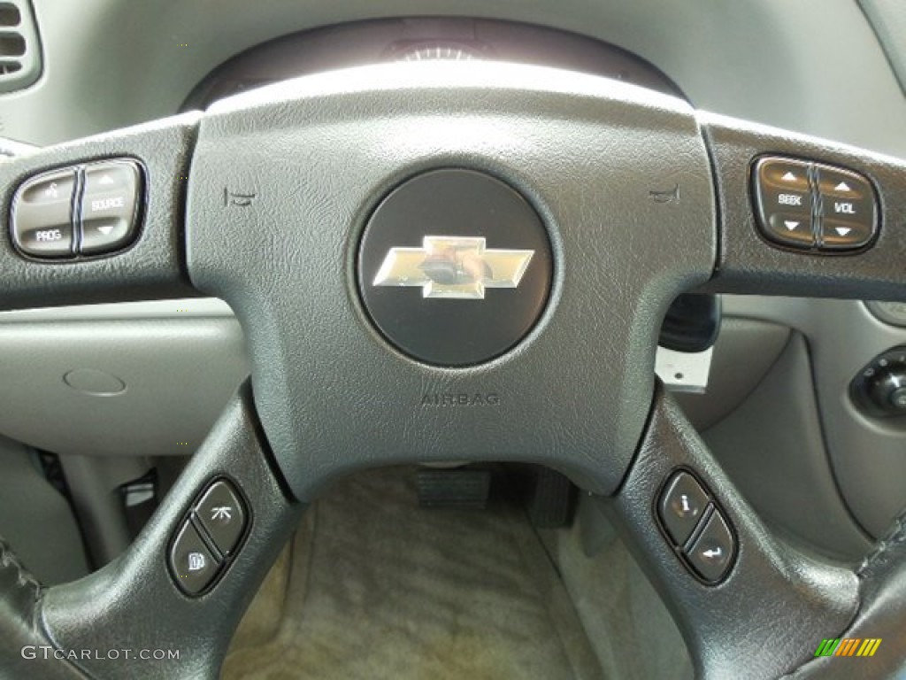 2007 TrailBlazer LS - Moondust Metallic / Light Gray photo #23