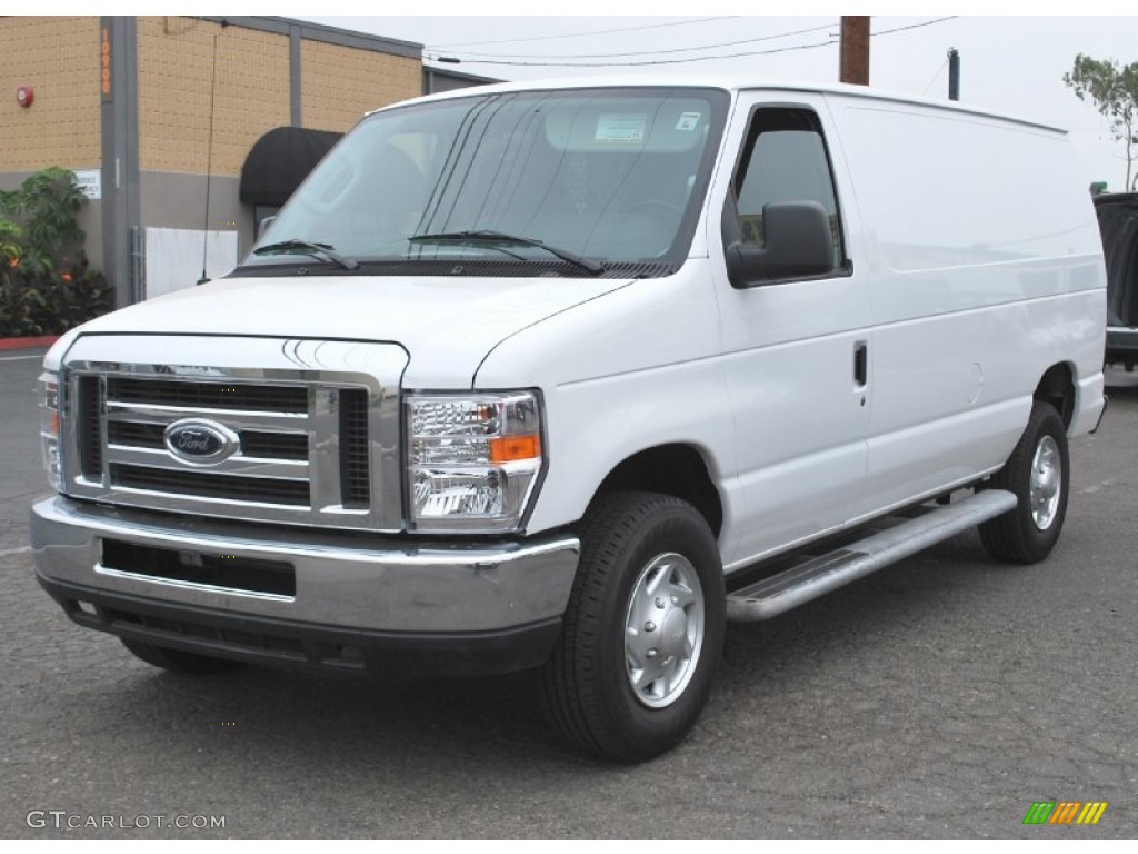 Oxford White 2012 Ford E Series Van E250 Cargo Exterior Photo #87197388