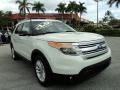 White Suede 2011 Ford Explorer XLT