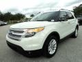 2011 White Suede Ford Explorer XLT  photo #13