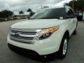2011 White Suede Ford Explorer XLT  photo #14