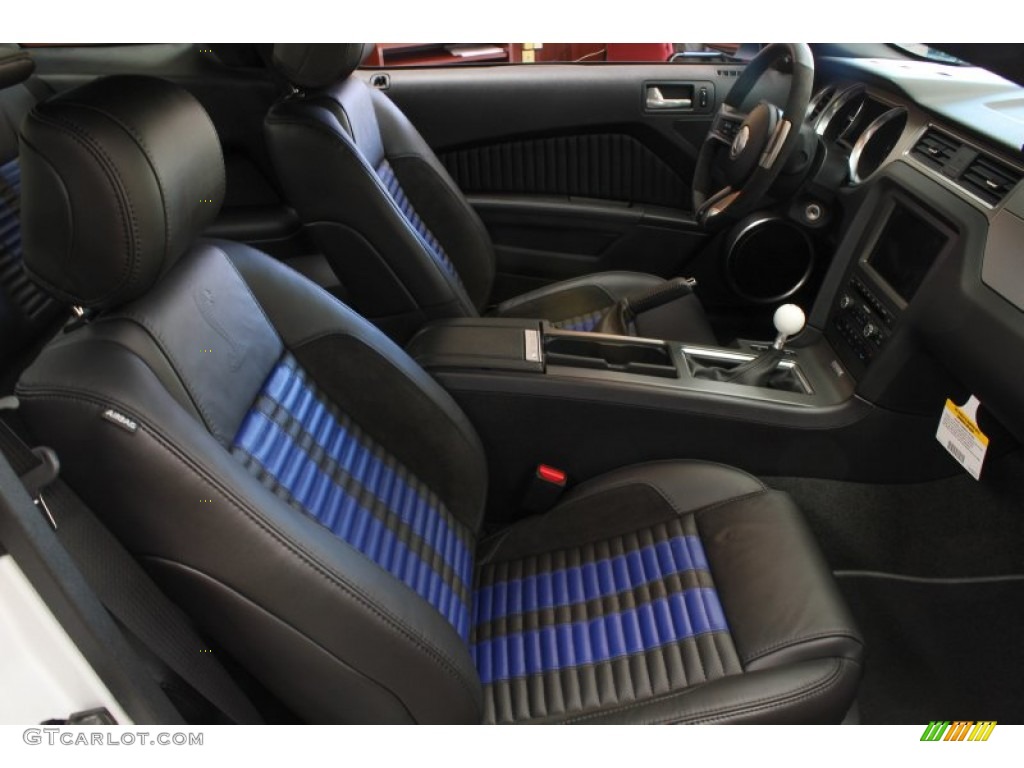 2014 Ford Mustang Shelby GT500 SVT Performance Package Coupe Front Seat Photo #87198192