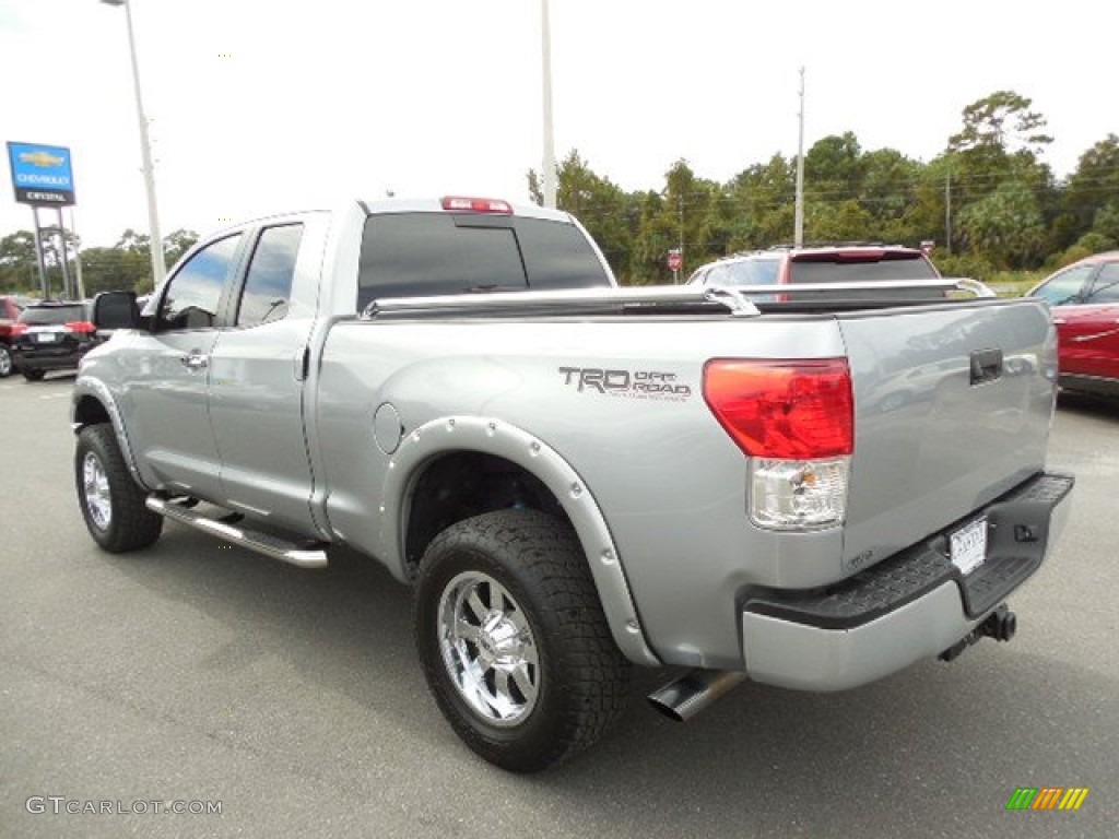 2010 Tundra TRD Double Cab 4x4 - Silver Sky Metallic / Graphite Gray photo #3