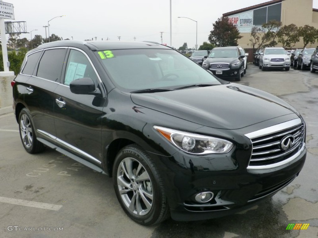 2013 JX 35 AWD - Black Obsidian / Graphite photo #1