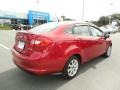 2011 Red Candy Metallic Ford Fiesta SE Sedan  photo #8