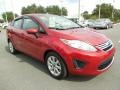 2011 Red Candy Metallic Ford Fiesta SE Sedan  photo #10