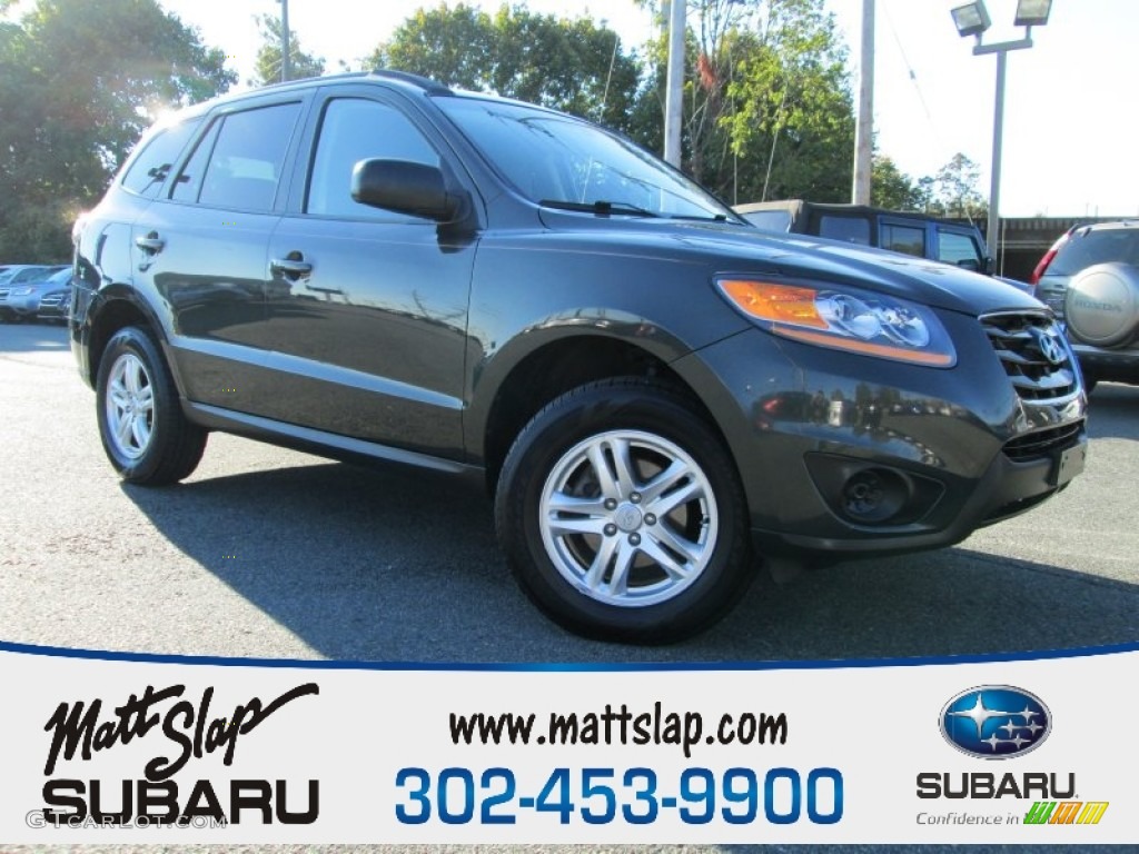 Black Forest Green Metallic Hyundai Santa Fe