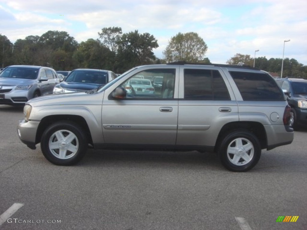 2002 TrailBlazer LS 4x4 - Light Pewter Metallic / Dark Pewter photo #3