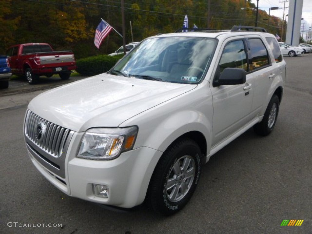 White Suede 2010 Mercury Mariner V6 4WD Exterior Photo #87200607